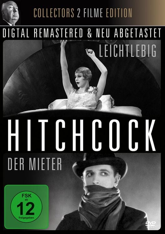 Produktbild: Alfred Hitchcock - Der Mieter & Leichtlebig (OmU)