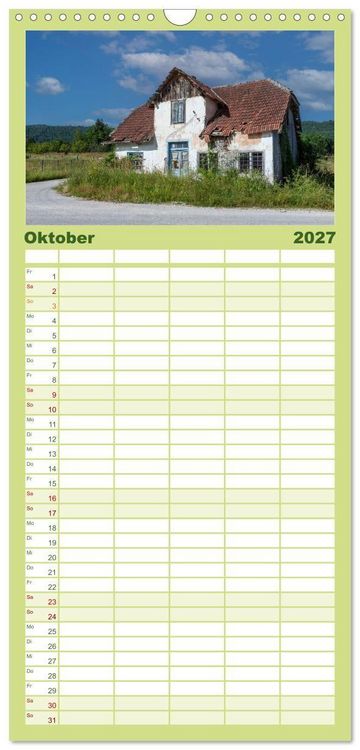 Produktbild: Familienplaner 2027 - Faszination Bosnien-Herzegowina mit 5 Spalten (Wandkalender, 21 x 45 cm) CALVENDO