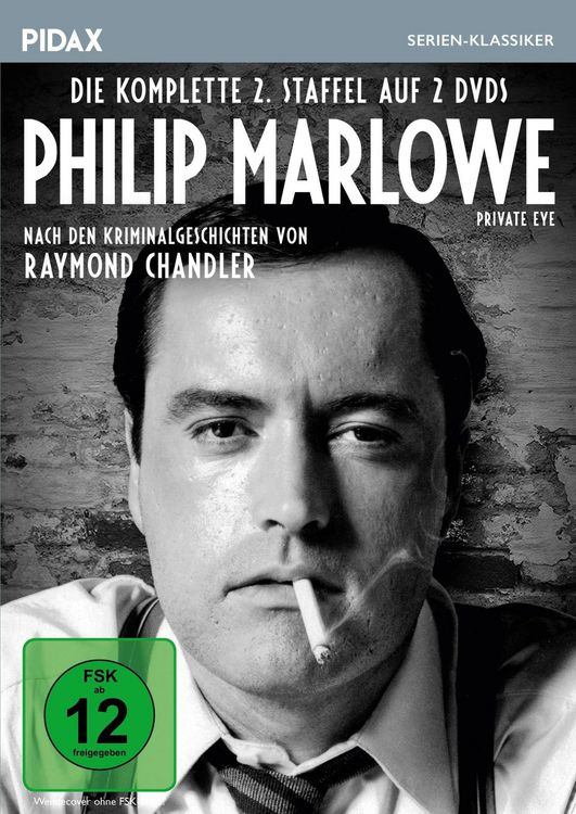 Produktbild: Philip Marlowe, Staffel 2 / Weitere 6 Folgen der preisgekr&ouml;nten Krimiserie nach den Kriminalgeschichten von Raymond Chandler (Pidax Serien-Klassiker) [2 DVDs]