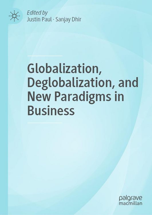 Produktbild: Globalization, Deglobalization, and New Paradigms in Business