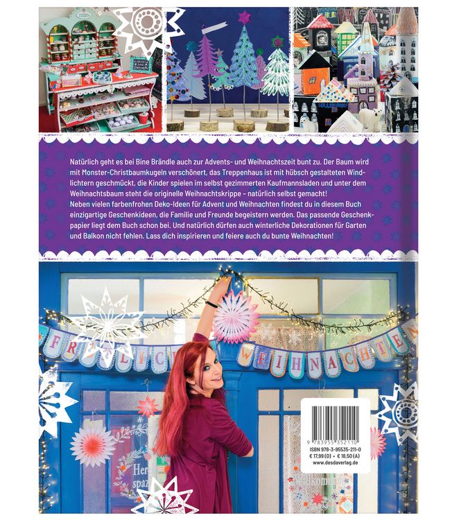 Produktbild: Meine bunte Weihnachtswelt:Zauberhafte Ideen von Bine Br&auml;ndle