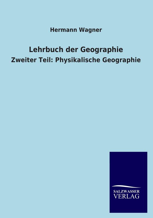 Produktbild: Lehrbuch der Geographie