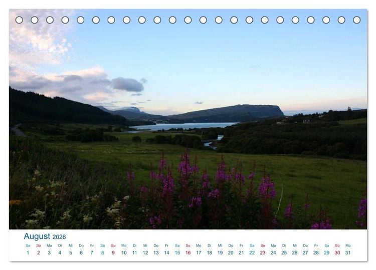 Produktbild: Isle of Skye 2026. Impressionen von Schottlands sch&ouml;nster Insel der Hebriden (Tischkalender 2026 DIN A5 quer), CALVENDO Monatskalender
