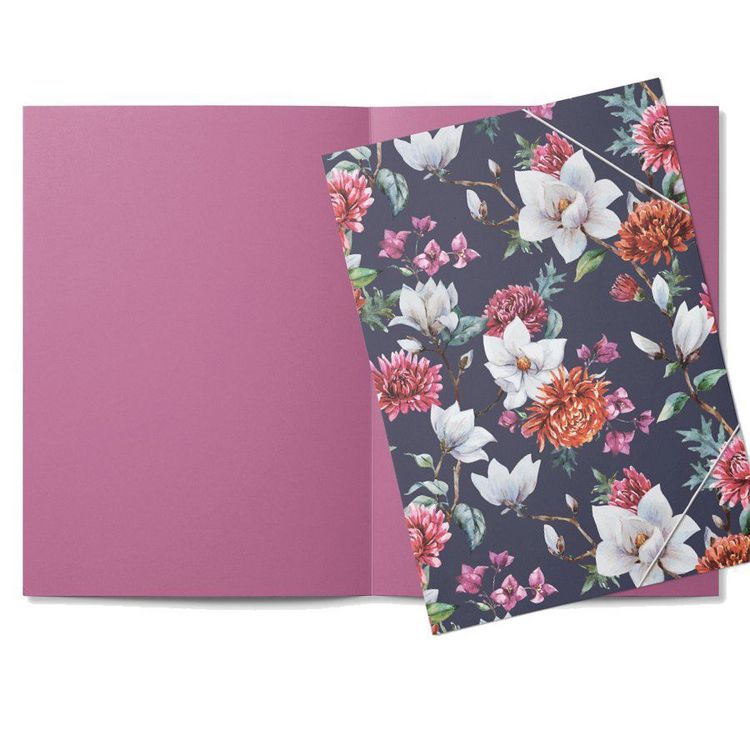 Produktbild: Sammelmappe A4, Chrysantheme