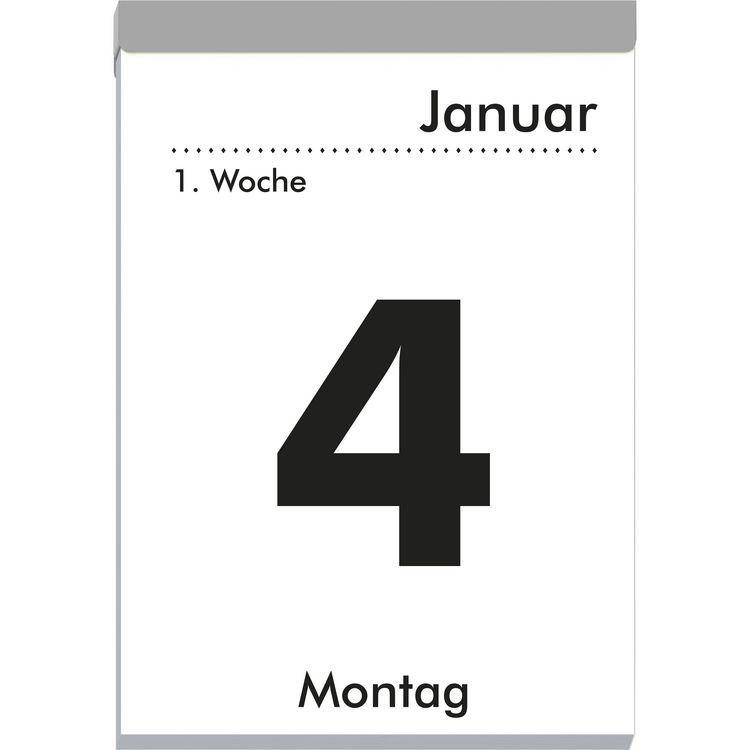 Produktbild: Tagesabrei&szlig;kalender XXL 2027