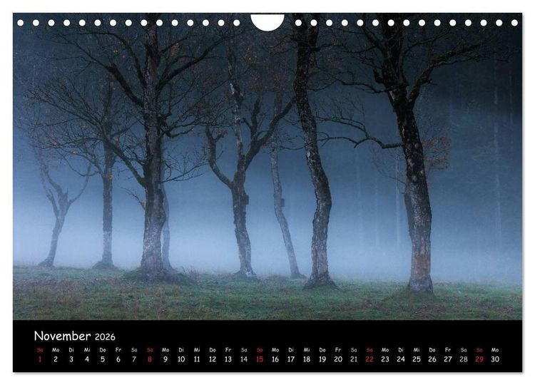 Produktbild: Faszination Morgenlicht (Wandkalender 2026 DIN A4 quer), CALVENDO Monatskalender