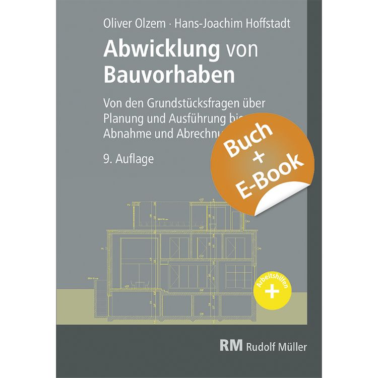 Produktbild: Abwicklung von Bauvorhaben mit E-Book (PDF)