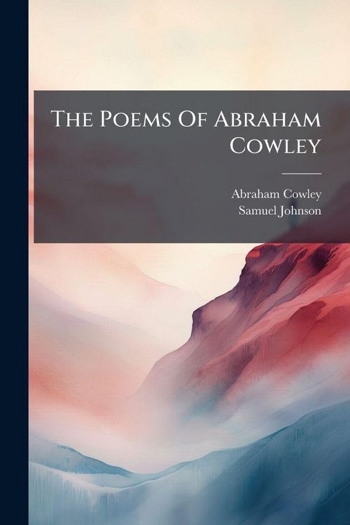 Produktbild: The Poems Of Abraham Cowley