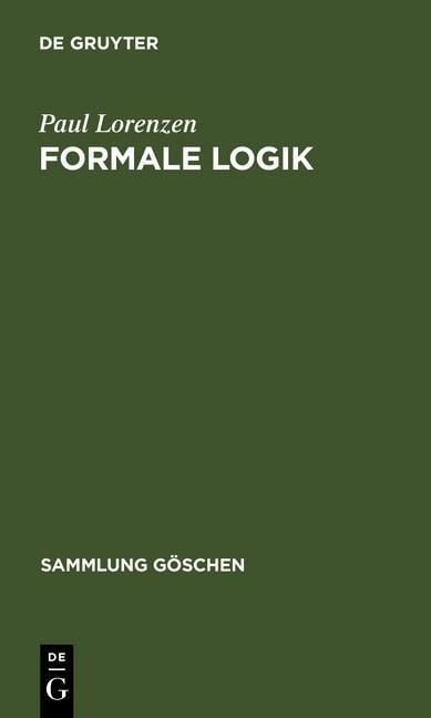 Produktbild: Formale Logik