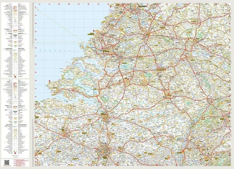 Produktbild: MARCO POLO Reisekarte Niederlande 1:275.000