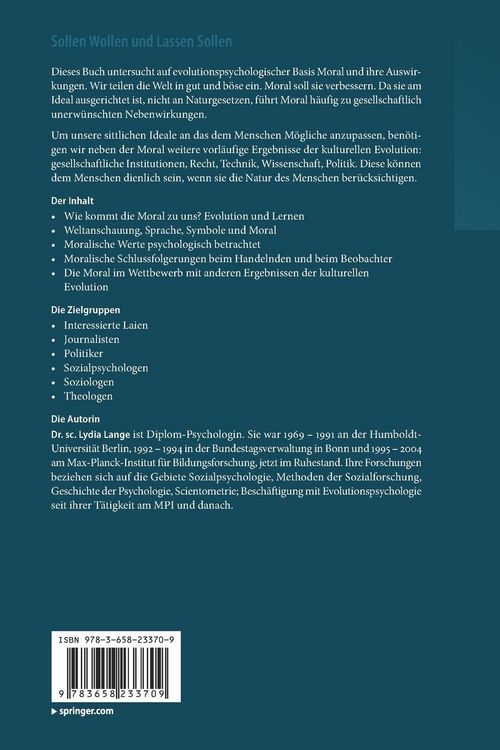 Produktbild: Sollen Wollen und Lassen Sollen