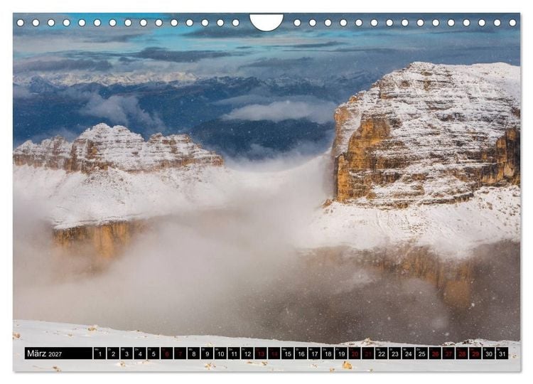 Produktbild: Sellagruppe. Dolomiten (Wandkalender 2027 DIN A4 quer), CALVENDO Monatskalender