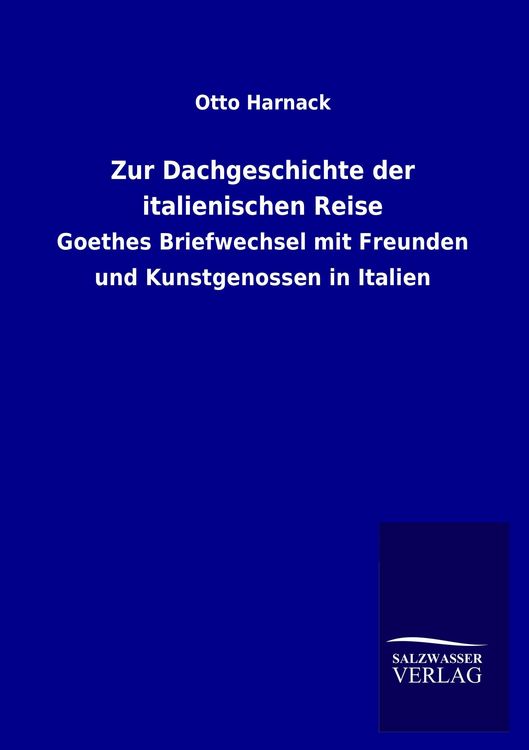 Produktbild: Zur Dachgeschichte der italienischen Reise