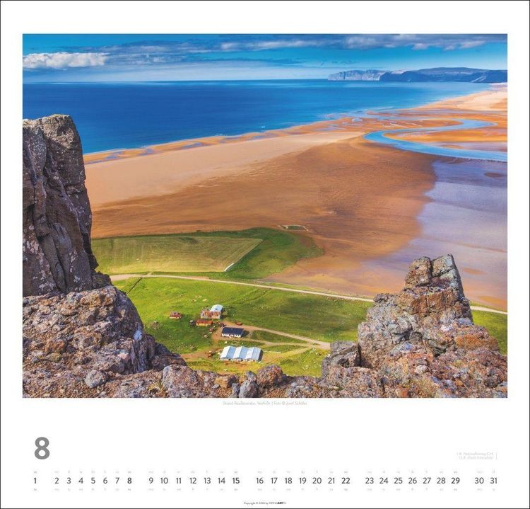 Produktbild: Island Kalender 2027 - Insel aus Feuer und Eis