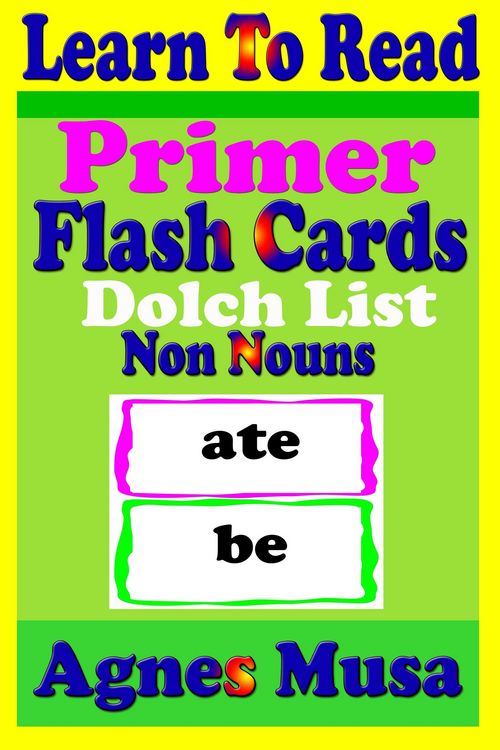 Produktbild: Primer Flash Cards - Dolchlist Non Nouns (Learn To Read, #25)