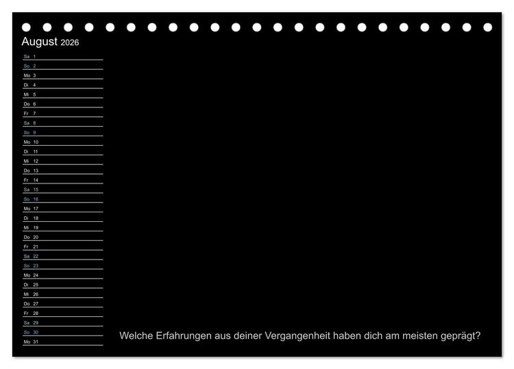 Produktbild: Mein Pers&ouml;nlicher Kalender (Tischkalender 2026 DIN A5 quer), CALVENDO Monatskalender