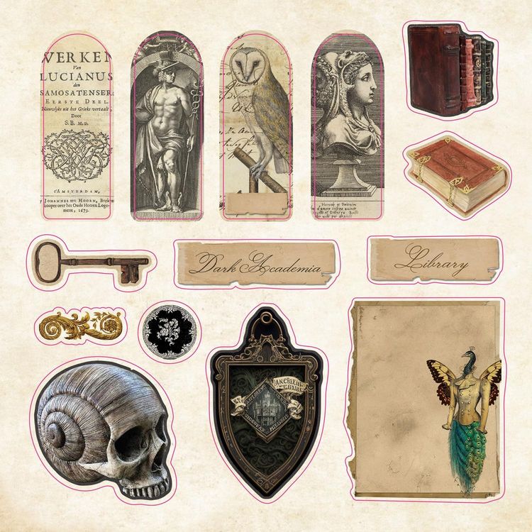 Produktbild: The Sticker Book of Curiosities (Over 750 Stickers)