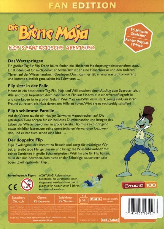 Produktbild: Die Biene Maja - Fan Edition (+ Flip Sammelfigur)