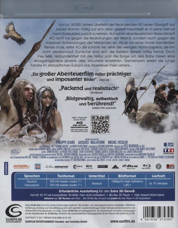Produktbild: AO - Der letzte Neandertaler