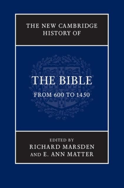 Produktbild: New Cambridge History of the Bible: Volume 2, From 600 to 1450