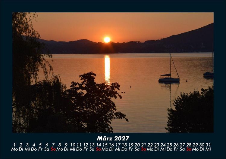 Produktbild: Die Seen der Erde 2027 Fotokalender DIN A5