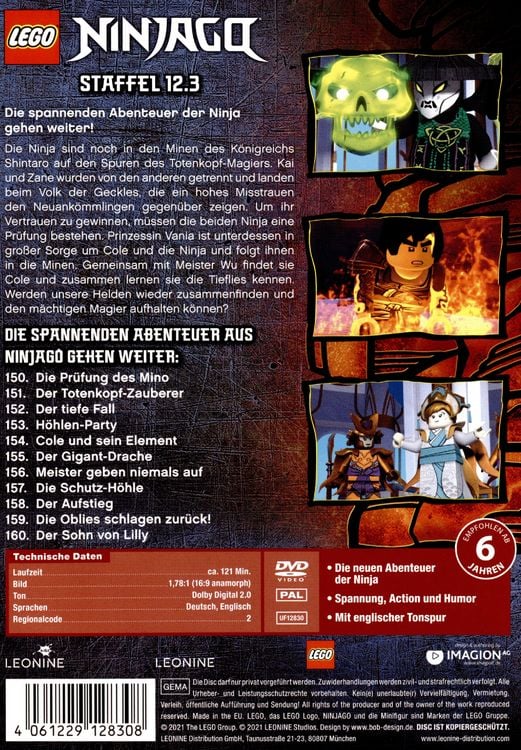 Produktbild: LEGO Ninjago - Staffel 12.3