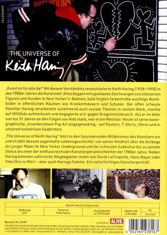 The Universe of Keith Haring von Christina Clausen - DVD