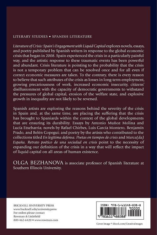 Produktbild: Literature of Crisis
