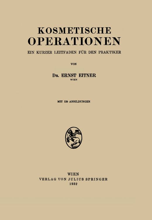 Produktbild: Kosmetische Operationen