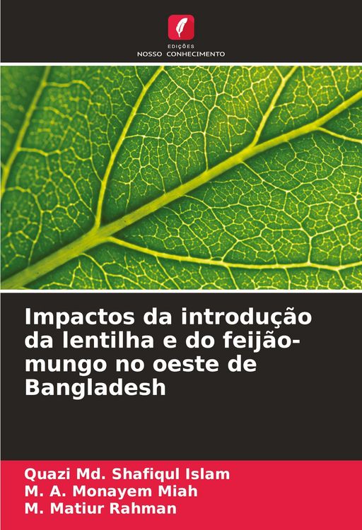 Produktbild: Impactos da introdu&ccedil;&atilde;o da lentilha e do feij&atilde;o-mungo no oeste de Bangladesh