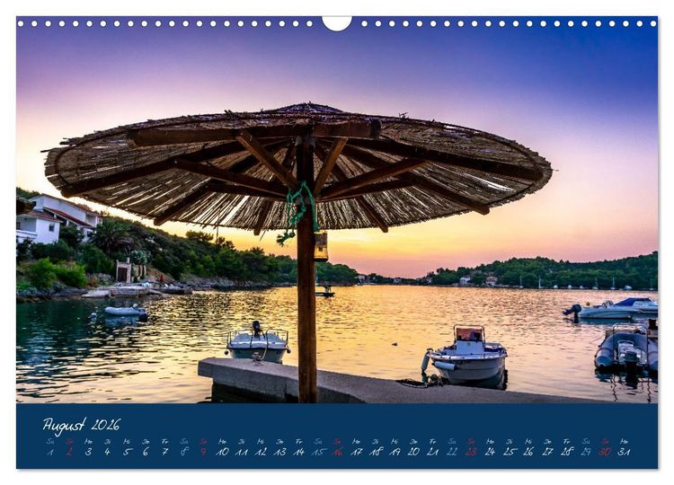Produktbild: Kroatien Die wundersch&ouml;ne K&uuml;ste vor Zadar (Wandkalender 2026 DIN A3 quer), CALVENDO Monatskalender