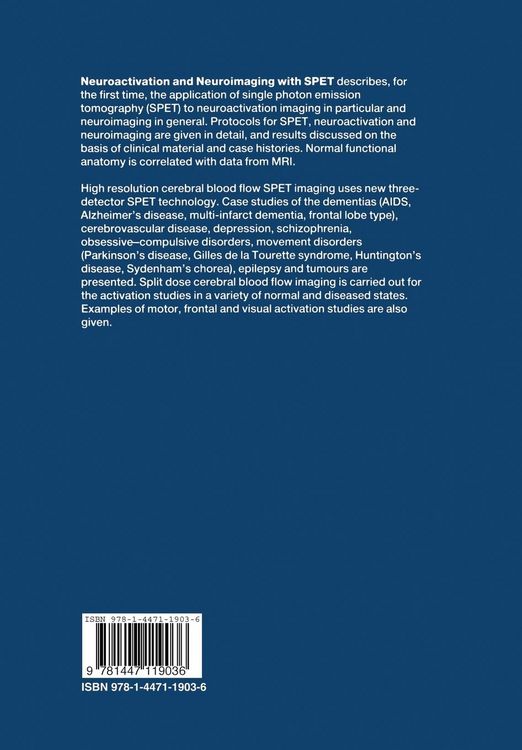 Produktbild: Neuroactivation and Neuroimaging with SPET