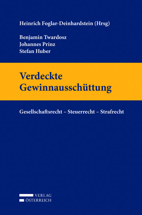 Produktbild: Verdeckte Gewinnaussch&uuml;ttung