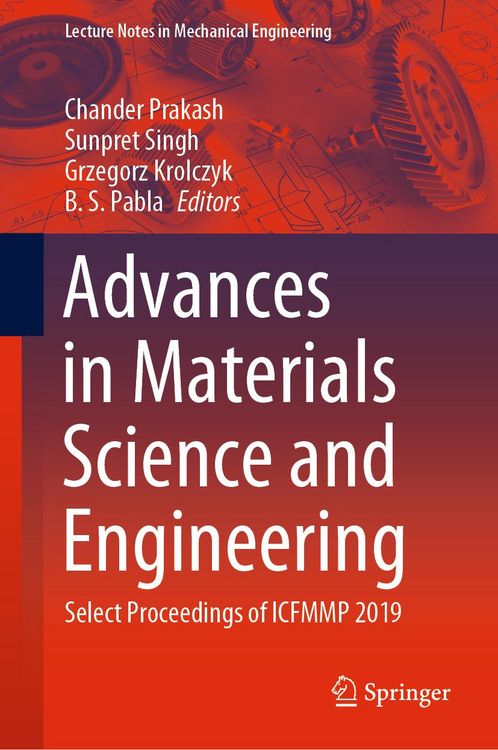 Produktbild: Advances in Materials Science and Engineering