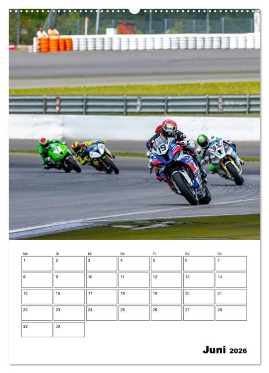Produktbild: SuperBikes (hochwertiger Premium Wandkalender 2026 DIN A2 hoch), Kunstdruck in Hochglanz