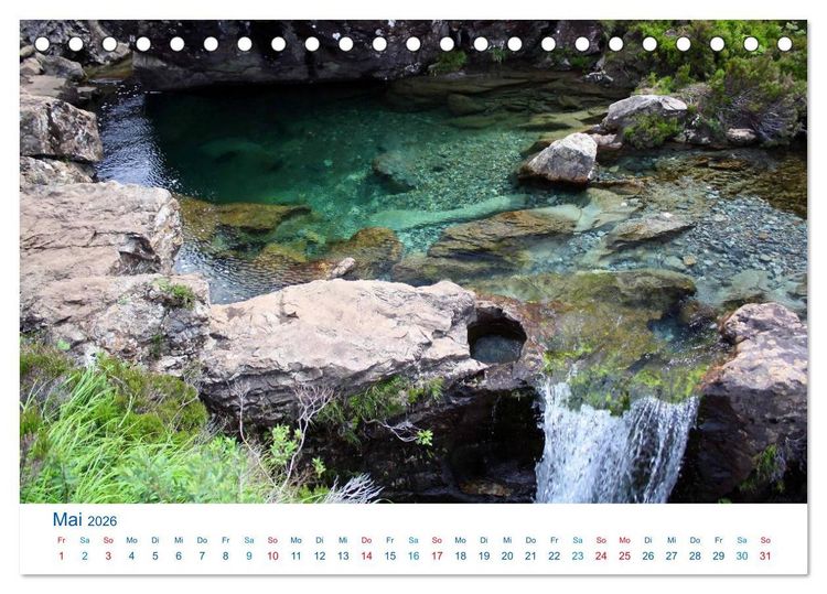 Produktbild: Isle of Skye 2026. Impressionen von Schottlands sch&ouml;nster Insel der Hebriden (Tischkalender 2026 DIN A5 quer), CALVENDO Monatskalender
