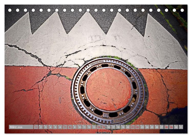 Produktbild: Stra&szlig;enszenerie (Tischkalender 2026 DIN A5 quer), CALVENDO Monatskalender