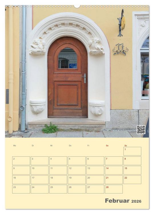 Produktbild: T&uuml;ren und Portale in Pirna (Wandkalender 2026 DIN A2 hoch), CALVENDO Monatskalender