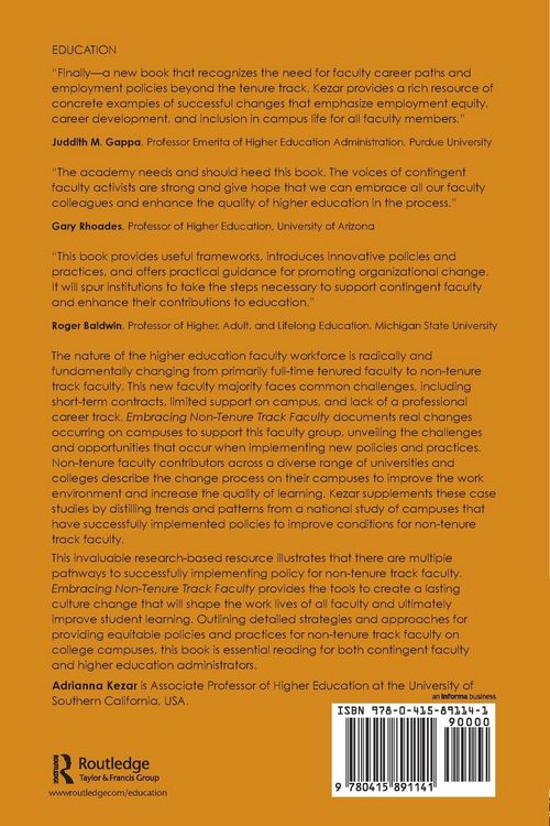 Produktbild: Embracing Non-Tenure Track Faculty