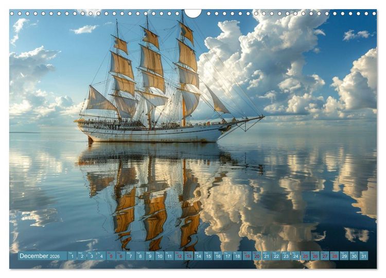 Produktbild: Sailing Through Seasons (Wall Calendar 2026 DIN A3 landscape), CALVENDO 12 Month Wall Calendar
