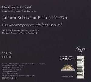 Produktbild: Das Wohltemperierte Klavier Vol.1