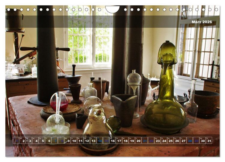 Produktbild: Einblicke in das Liebig-Museum und -Laboratorium in Gie&szlig;en (Wandkalender 2026 DIN A4 quer), CALVENDO Monatskalender