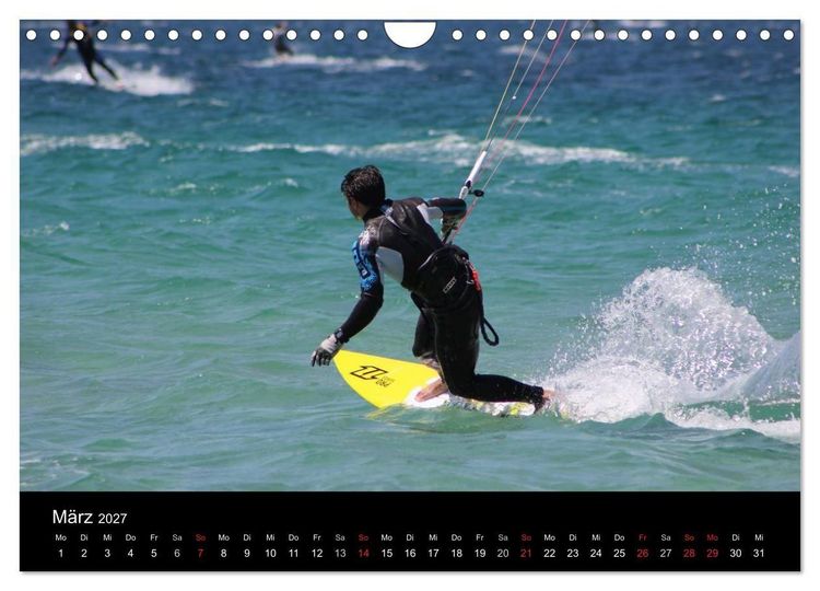 Produktbild: Tarifa - Andalusien (Wandkalender 2027 DIN A4 quer), CALVENDO Monatskalender