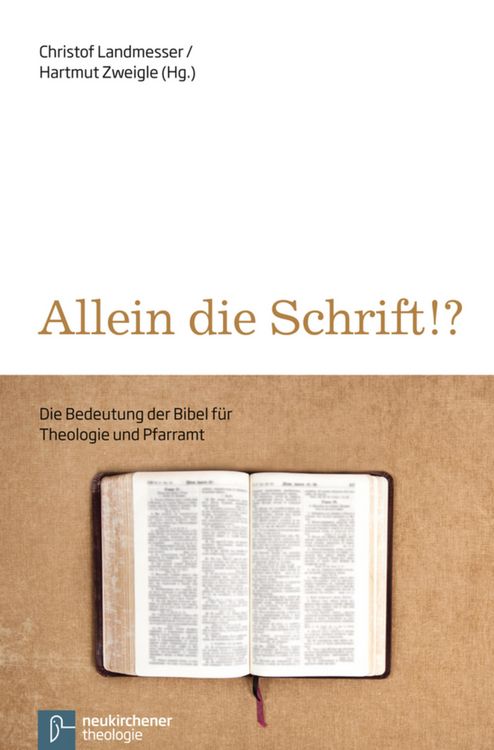 Produktbild: Allein die Schrift!?