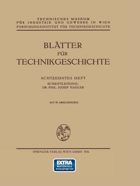 Produktbild: Bl&auml;tter f&uuml;r Technikgeschichte