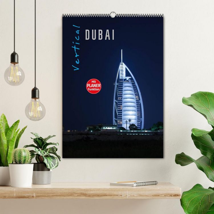 Produktbild: Vertical Dubai 2026 (Wandkalender 2026 DIN A2 hoch), CALVENDO Monatskalender