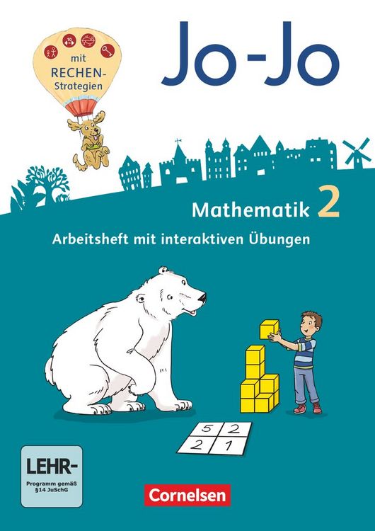 Produktbild: Jo-Jo Mathematik 2. Schuljahr - Allgemeine Ausgabe 2018 - Arbeitsheft mit interaktiven &Uuml;bungen auf scook.de und CD-ROM