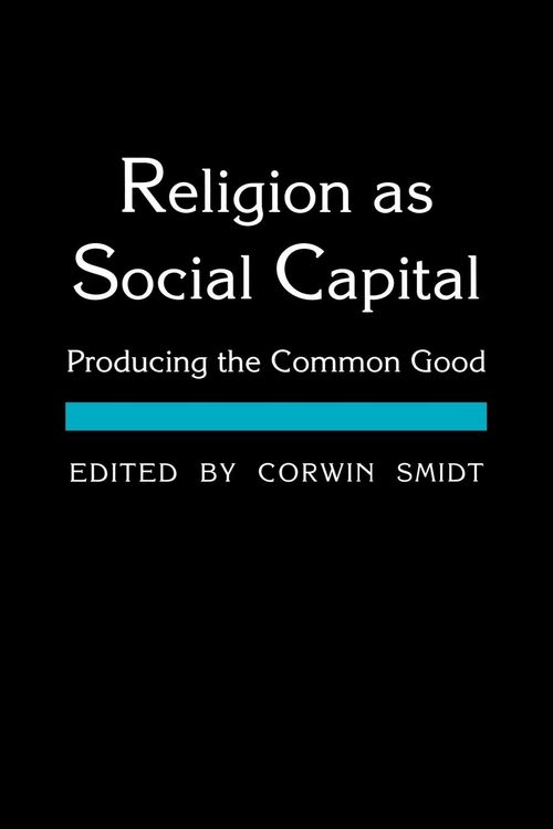 Produktbild: Religion as Social Capital