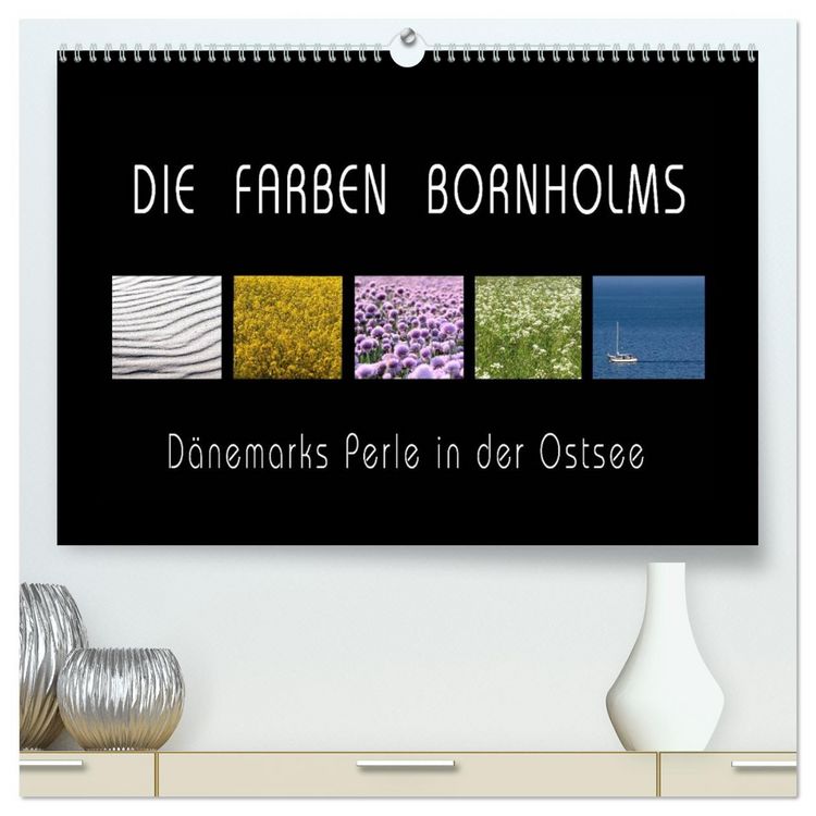 Produktbild: Die Farben Bornholms (hochwertiger Premium Wandkalender 2026 DIN A2 quer), Kunstdruck in Hochglanz