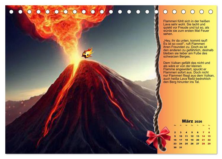 Produktbild: Missgeschick und Gl&uuml;ck (Tischkalender 2026 DIN A5 quer), CALVENDO Monatskalender